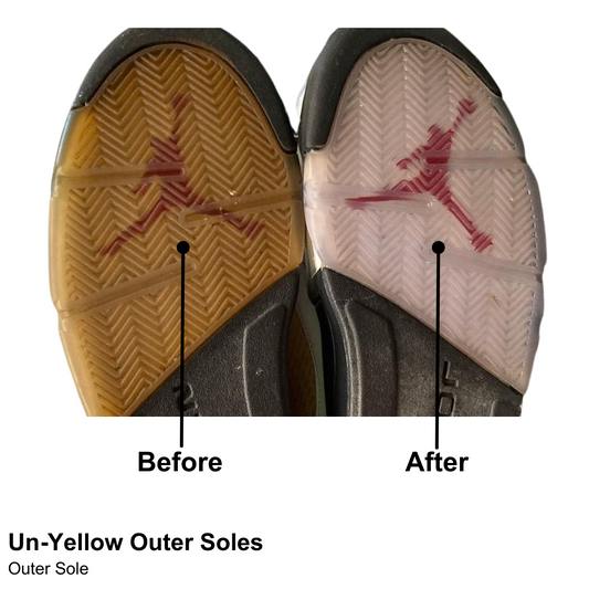 Un-Yellow Outer Soles